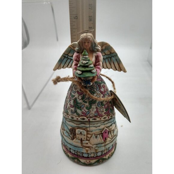 Jim Shore Heartwood Creek 2006 "Landscape Sleeps" Angel Figurine Hand-Painted  5 - Picture 5 of 6